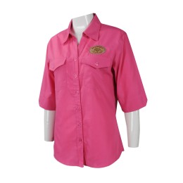 R254 Order slim shirt  3/4 sleeve length  Australia Karen  Five-point sleeve  Shirt wholesaler R254 Order slim shirt  3/4 sleeve length  Australia Karen  Five-point sleeve  Shirt wholesaler
